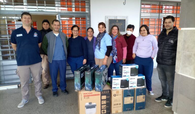 Pirané: Nuevos equipos informáticos para el centro de salud Antonio Saade del barrio Obrero