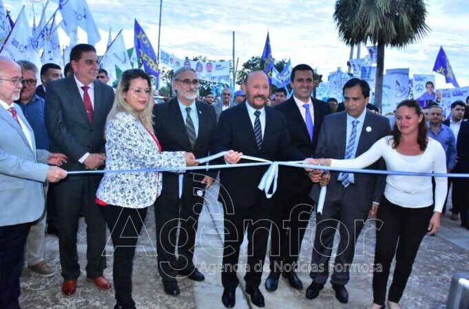 El gobernador Insfrán inauguró otra obra educativa, llegando a las 1476 concretadas en su gestión
