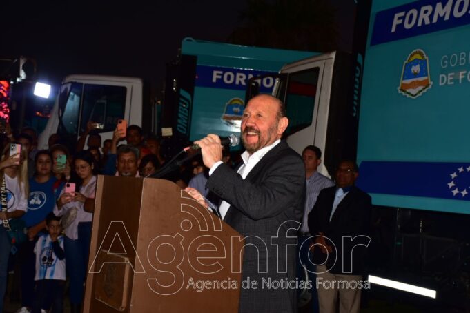 Insfrán: “Vamos a dar la lucha que tengamos que dar y yo voy a estar al frente”