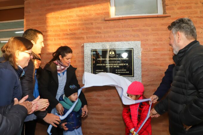 Solís habilitó un nuevo JIN de EIB en el paraje La Zanja