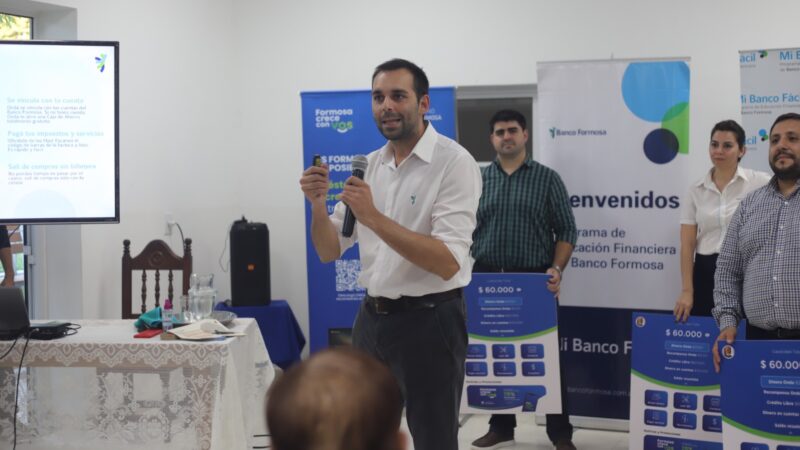 Banco Formosa brindó un Taller de Educación Financiera para pensionados del IPS
