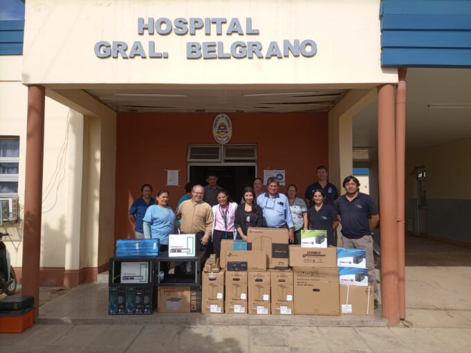 Nuevos equipos informáticos fueron entregados en el hospital de General Belgrano