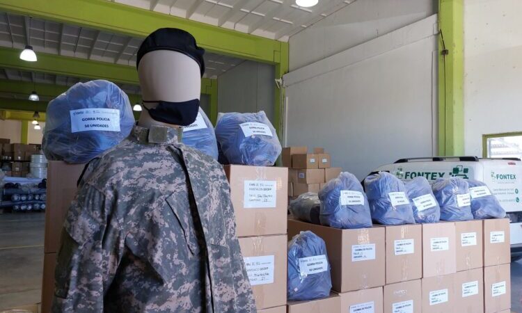 El Fontex concretó una nueva entrega de indumentaria policial