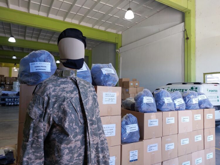 El Fontex concretó una nueva entrega de indumentaria policial