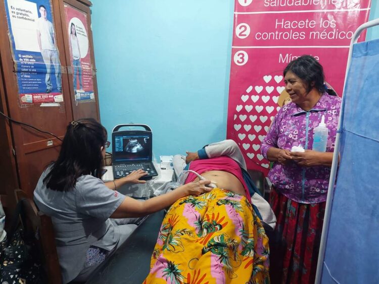 Las Redes Provinciales de Ecografía y Laboratorio desplegaron una amplia jornada en Lote 8