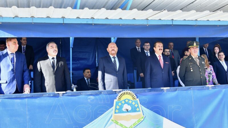 Insfrán presidió el acto por el aniversario del fallecimiento de San Martín