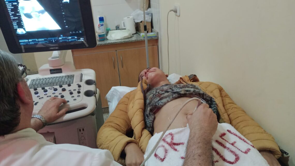 Sigue el trabajo de la Red de Ecografía Gestacional en el hospital de San Martín 2
