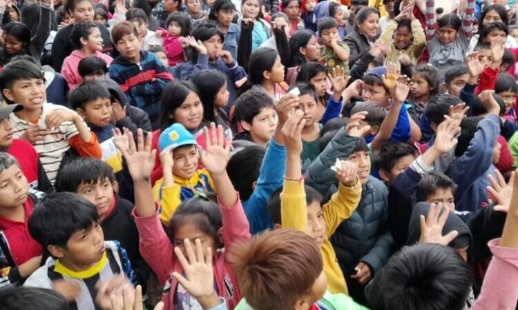 Por el Mes de las Infancias se realizó una jornada recreativa en el barrio Namqom