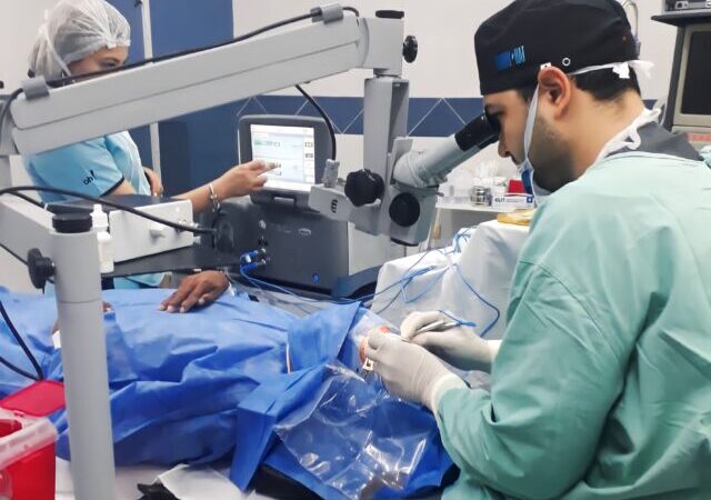 En el Hospital de Ingeniero Juárez ya superaron las 600 cirugías oftalmológicas realizadas