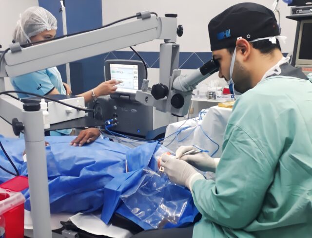 En el Hospital de Ingeniero Juárez ya superaron las 600 cirugías oftalmológicas realizadas