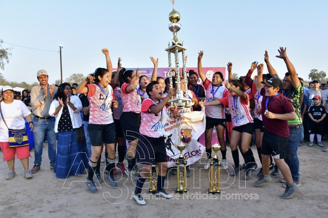 Barcelona de Las Lomitas, ganadoras de la Copa Gildo Insfrán