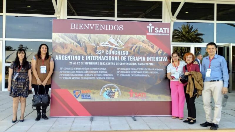 Profesionales del HAC participaron del Congreso Argentino de Terapia Intensiva