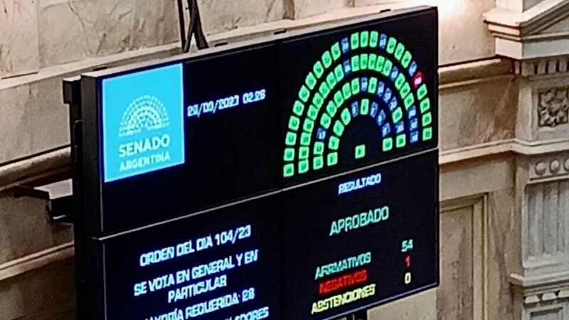Es ley la Promoción de la Producción Orgánica para Economías Regionales