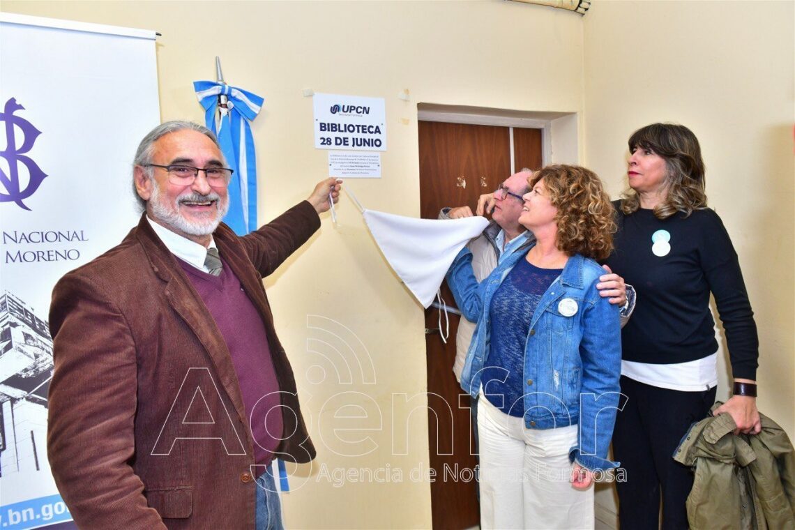 La UPCN inauguró la biblioteca “28 de Junio”