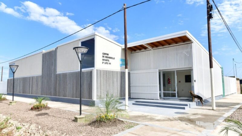 Recorren casa por casa para invitar a las familias a inscribir a sus niños a los CDI inaugurados