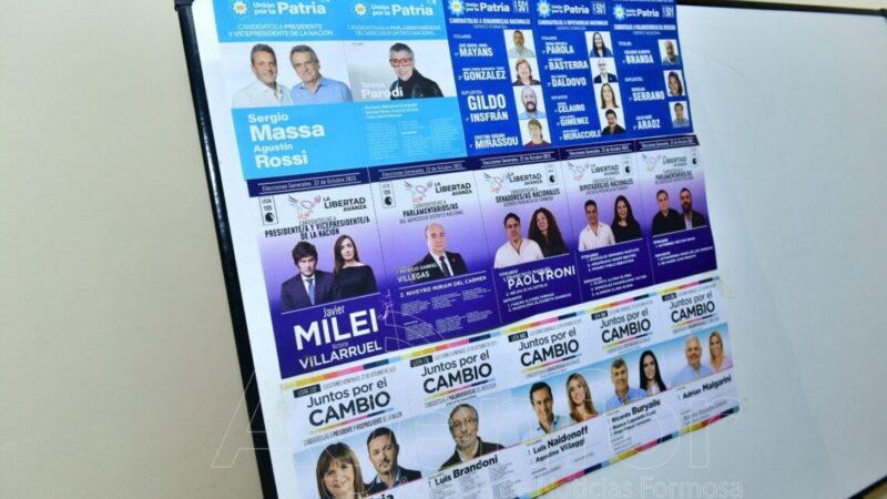 La Junta Electoral oficializó las boletas para las elecciones generales