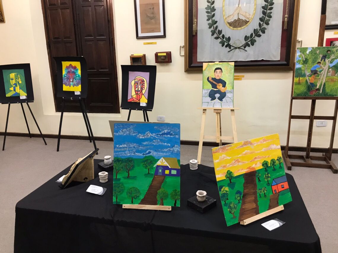 Con obras de estudiantes de escuela rural, inició la 7° edición de “Una Muestra en el Museo”