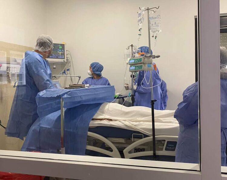 Por primera vez, en el Hospital Interdistrital Evita se llevó a cabo la colocación de un catéter de Swan-Ganz