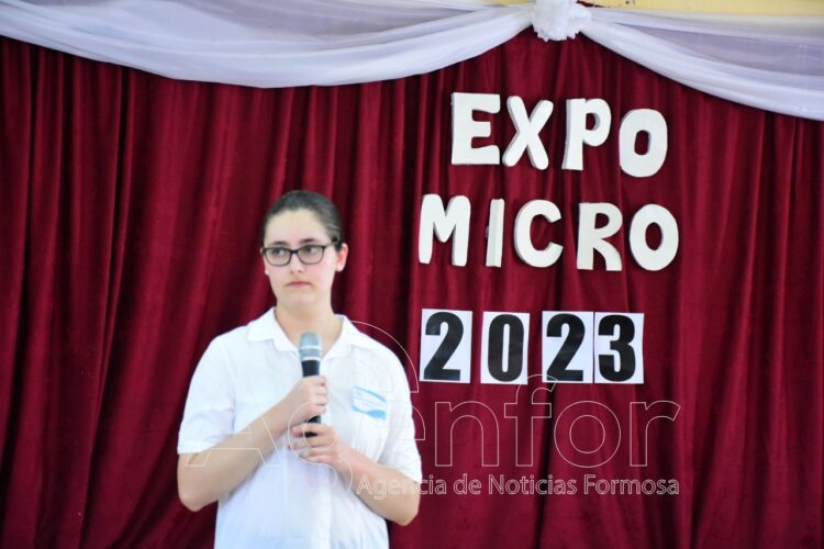 Estudiantes presentaron microemprendimientos del Ciclo Orientado en el muestreo institucional anual