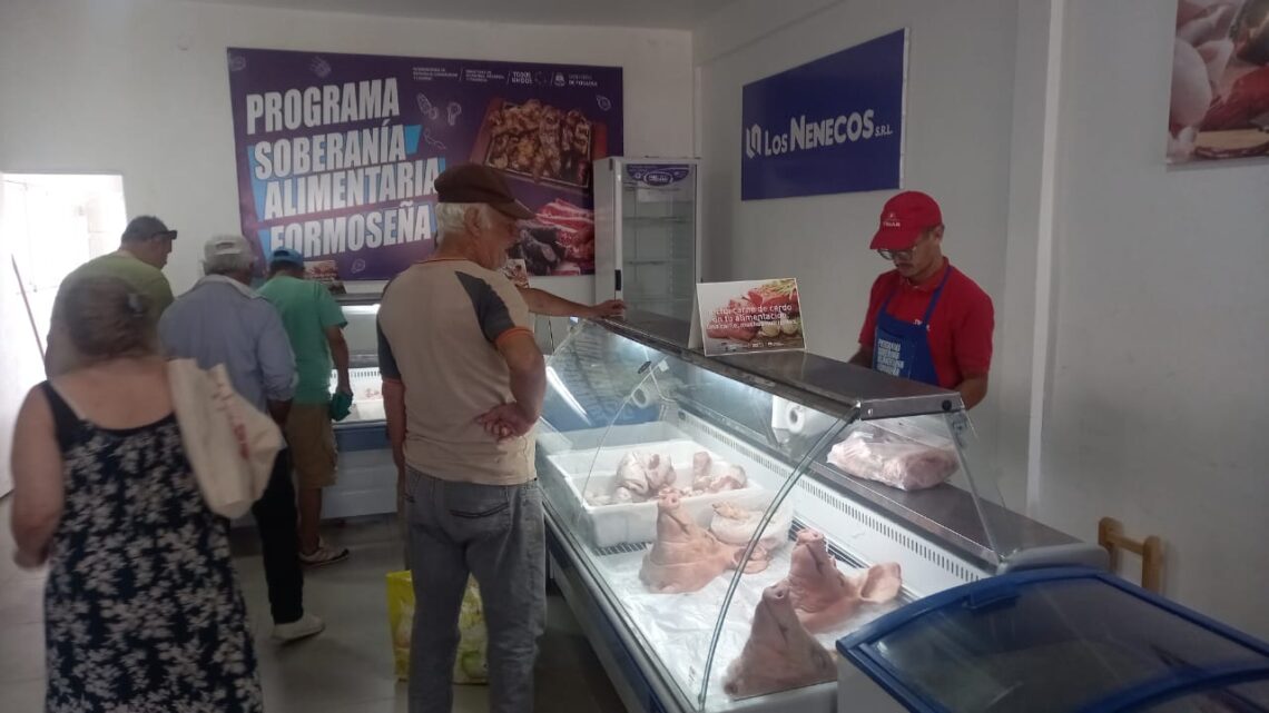 Soberanía Alimentaria Formoseña Carnes comercializó más de 1530 kilos de productos en Ibarreta