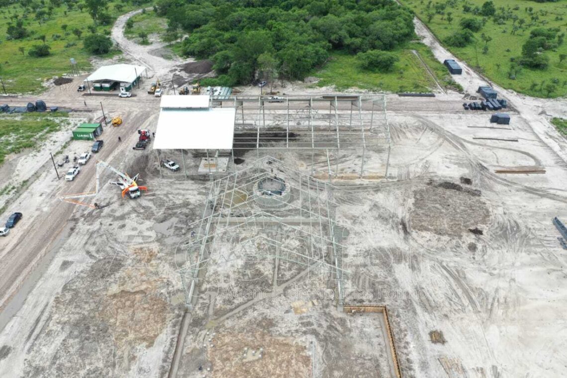Siderurgia: Concluyó la construcción de la base de hormigón para la instalación del alto horno