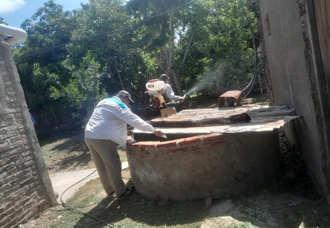 San Martín Dos: Continúan sin pausa las acciones destinadas a la prevención del dengue