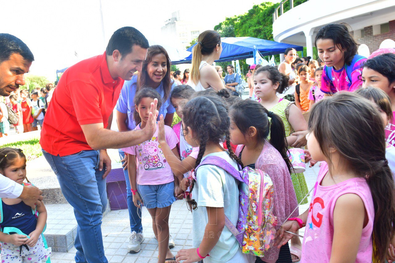 El vicegobernador Solís participó de la apertura de las Colonias de Vacaciones 2024