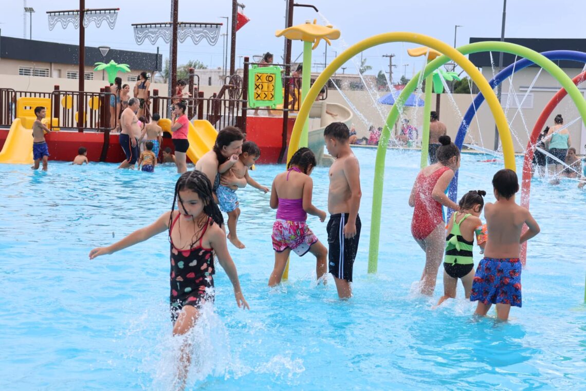 El Parque Acuático “17 de Octubre” recibió más de 85 mil personas desde su reapertura