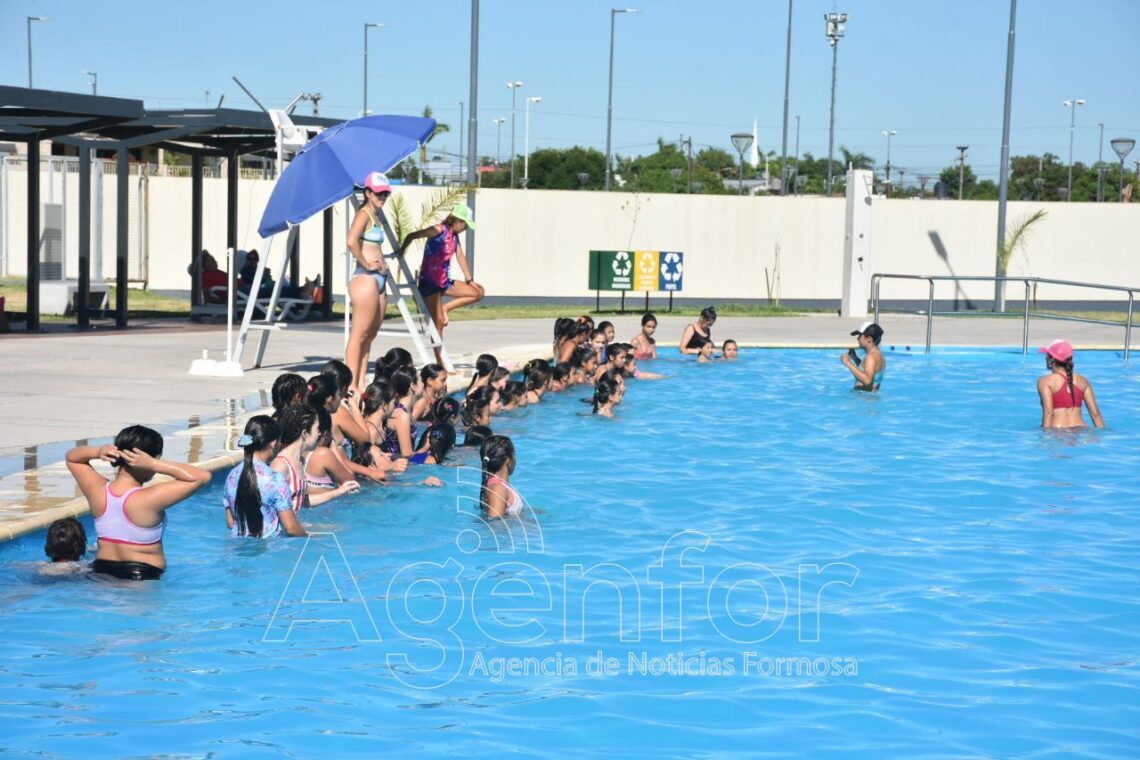 Nuevo módulo de la colonia de vacaciones en el Parque Acuático