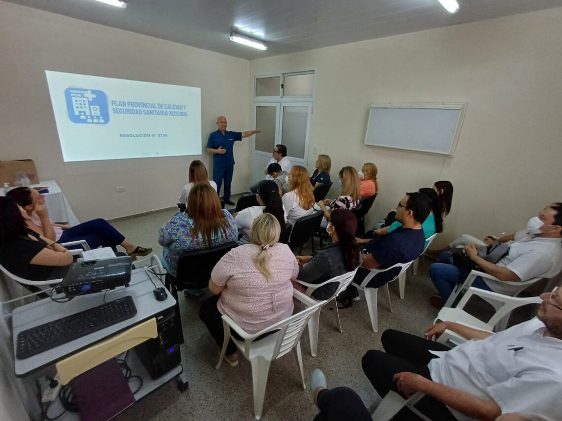 Equipos de los centros de salud de la Capital participaron de una charla sobre Calidad y Seguridad de la Atención del Paciente