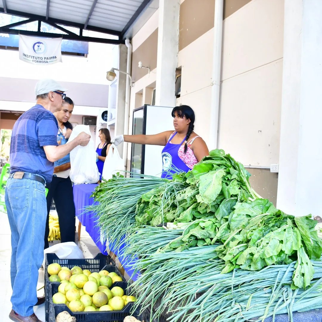 La producción paippera se destacó en las ferias capitalinas
