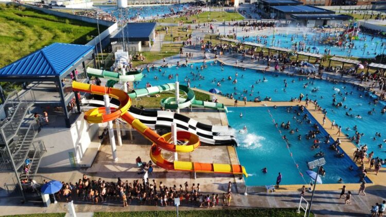 Más de 33 mil personas visitaron el Parque Acuático la última semana
