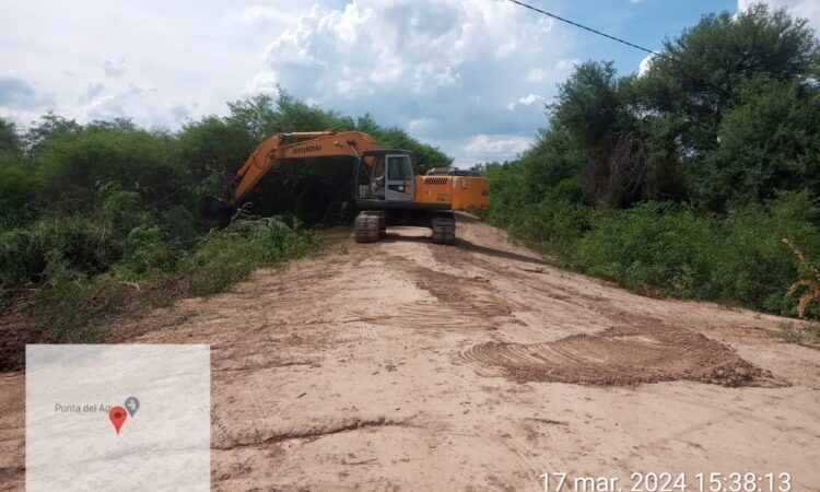 Caffa explicó el trabajo que la DPV lleva adelante por las crecidas del río Pilcomayo y el Bañado La Estrella