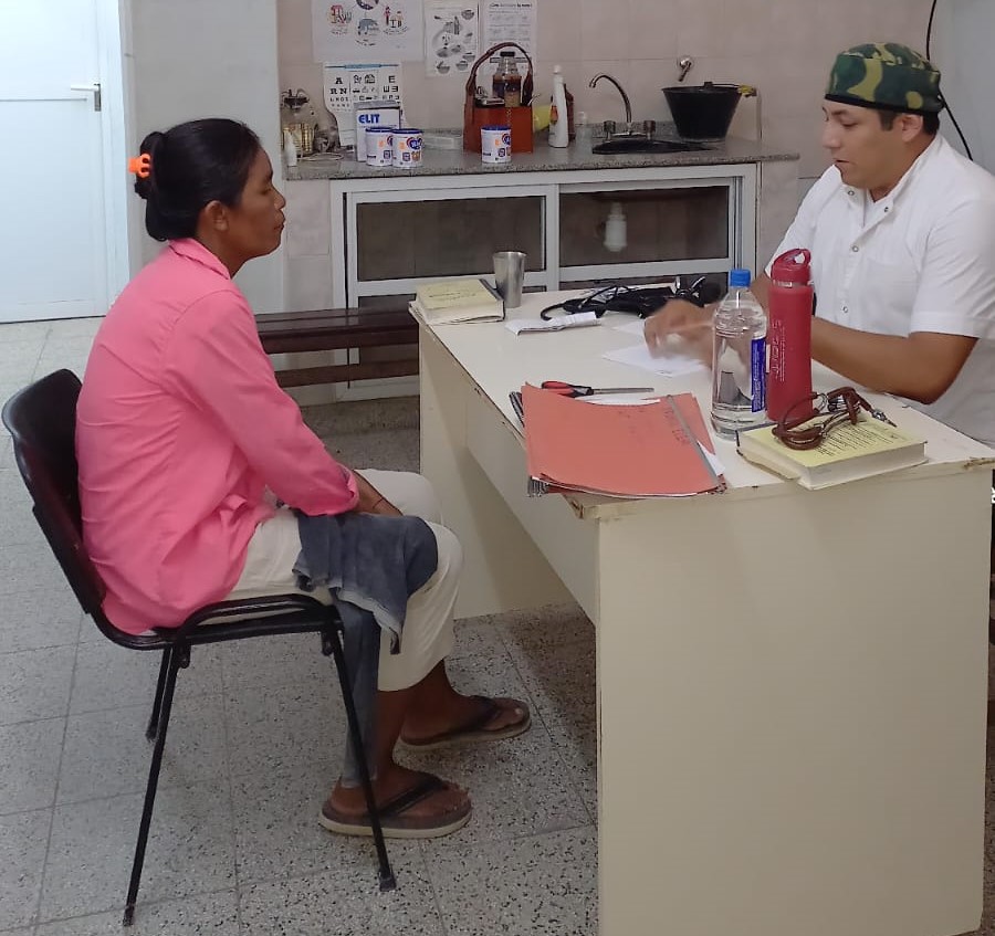 En la colonia Chico Dawam los vecinos fueron beneficiados con una nueva ronda de completos servicios de salud gratuitos