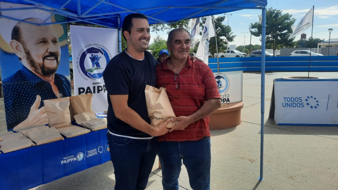 Eber Solís acompañó la jornada de Soberanía Alimentaria en Posta Cambio Zalazar