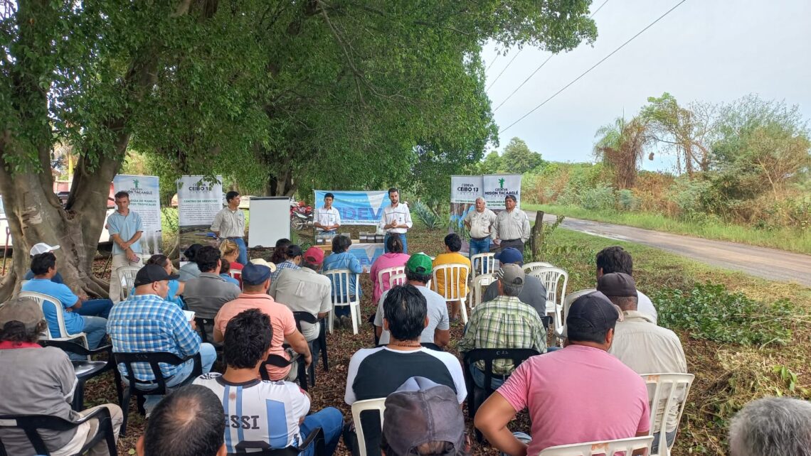 Se brindaron talleres a productores hortícolas para el inicio de la campaña productiva 2024