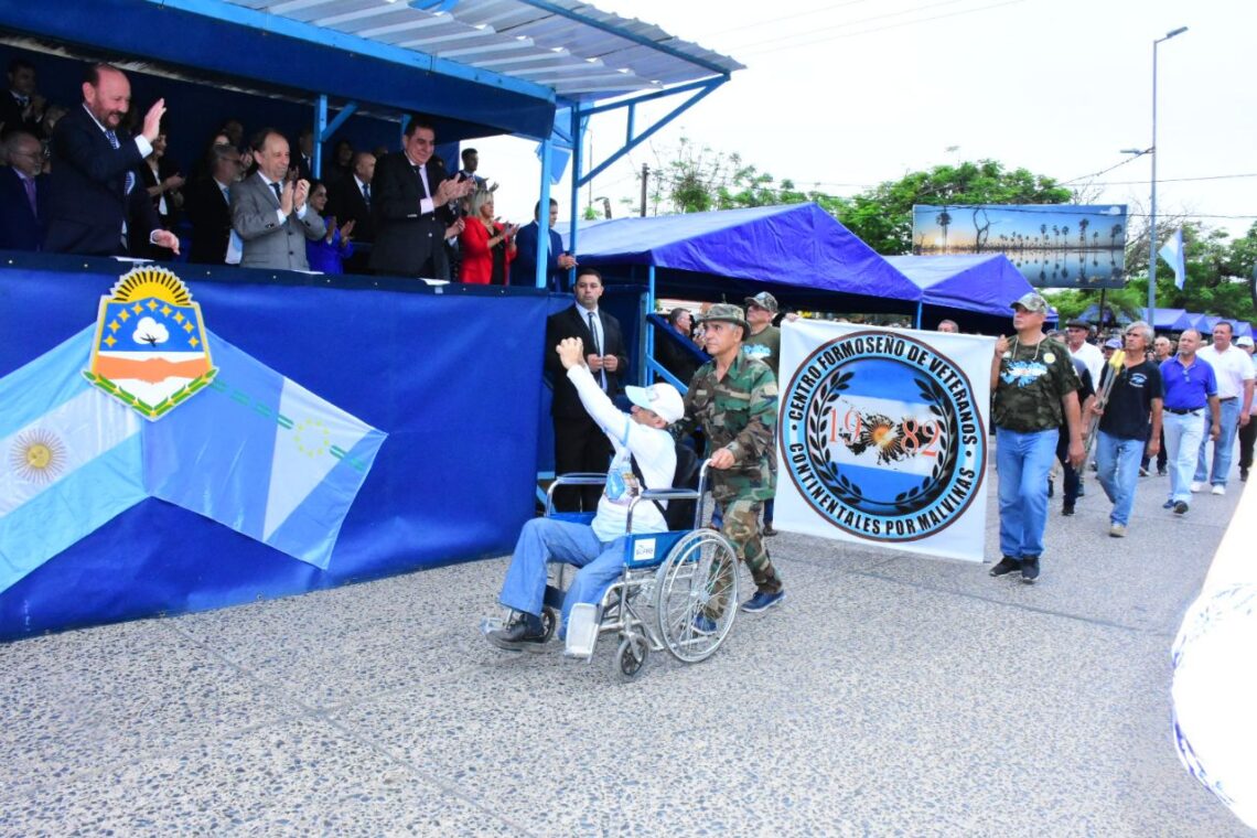 El Gobierno de Formosa brindó un sentido homenaje a los Veteranos y Caídos en la Guerra de Malvinas