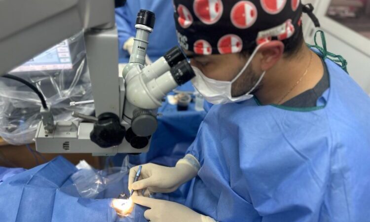Una nueva jornada de cirugías oftalmológicas fue concretada en el Hospital de Palo Santo