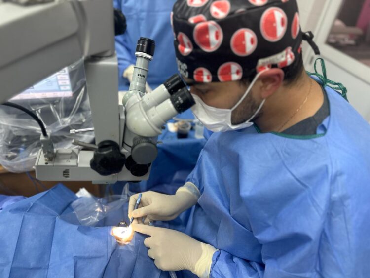 Una nueva jornada de cirugías oftalmológicas fue concretada en el Hospital de Palo Santo