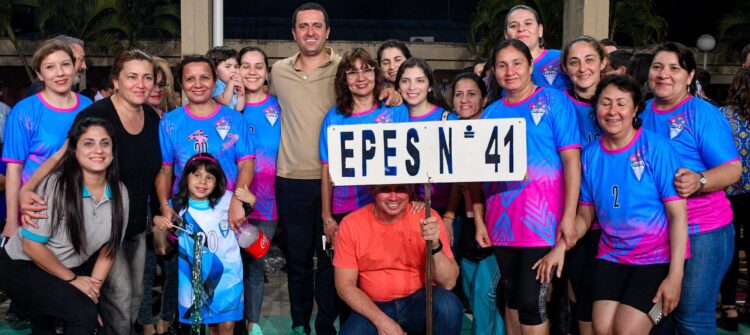 El Vicegobernador acompañó la inauguración de las Olimpíadas de Confraternidad Docente