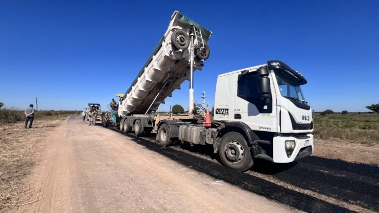 Sobre una planificación estratégica, avanzan distintas obras viales en el sur de la provincia