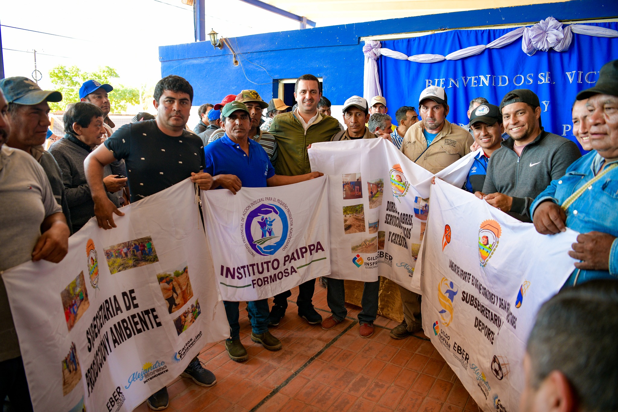 Gira del vicegobernador Solís por localidades del oeste provincial