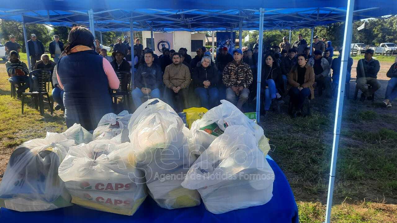 Entregaron semillas e insumos a paipperos en jornada hortícola en Villafañe