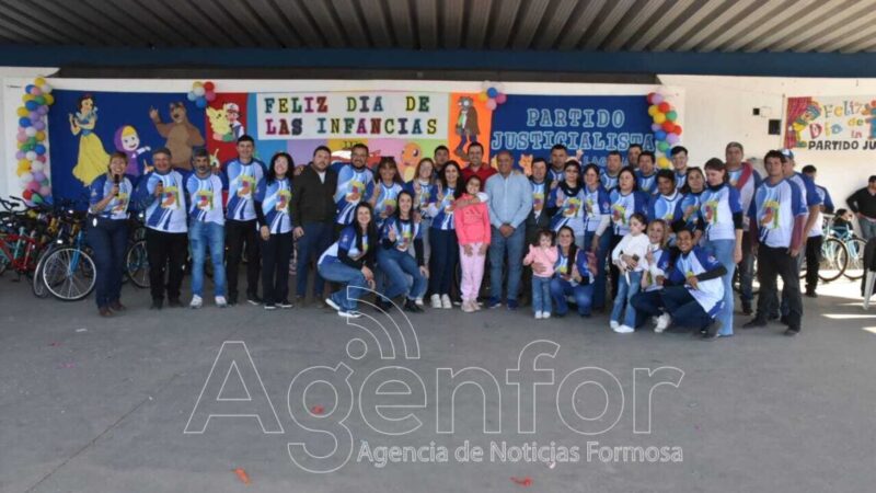 El Partido Justicialista de Laguna Blanca organizó festejo para la niñez