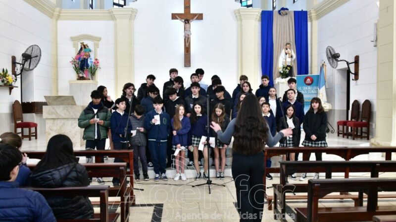 El Templo Don Bosco fue sede de los Encuentros Corales Nivel Secundario
