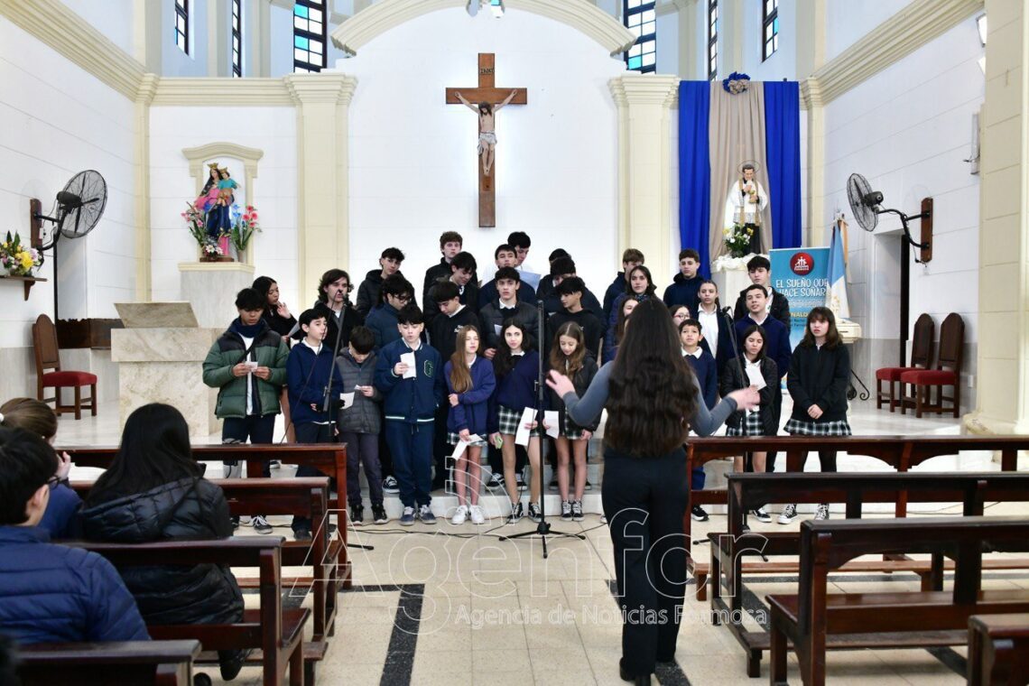 El Templo Don Bosco fue sede de los Encuentros Corales Nivel Secundario