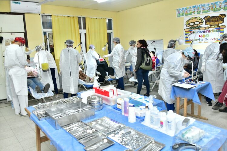 Las atenciones médicas durante la jornada del operativo solidario fueron 4295