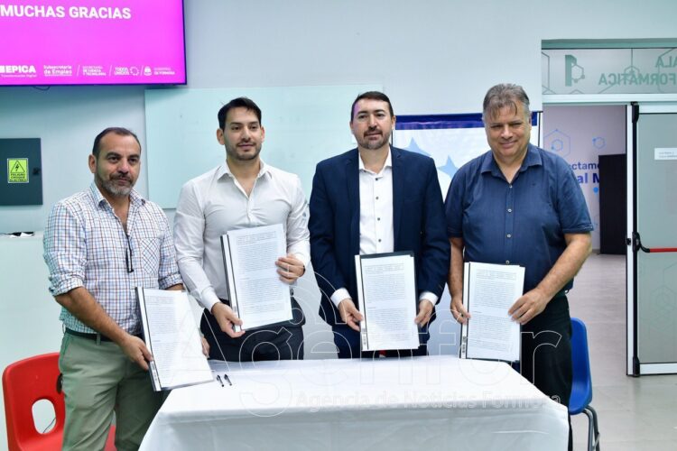 Organismos firmaron convenio para Club Digital de niños