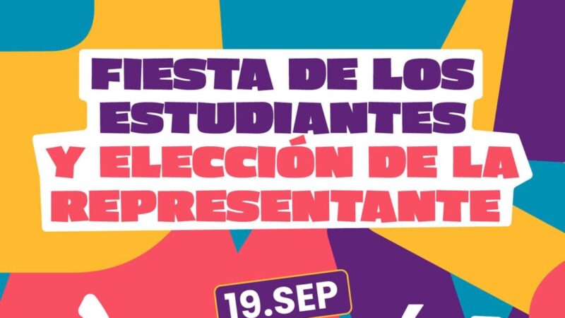 Este jueves, Fiesta de los Estudiantes y elección de la representante en el Anfiteatro  