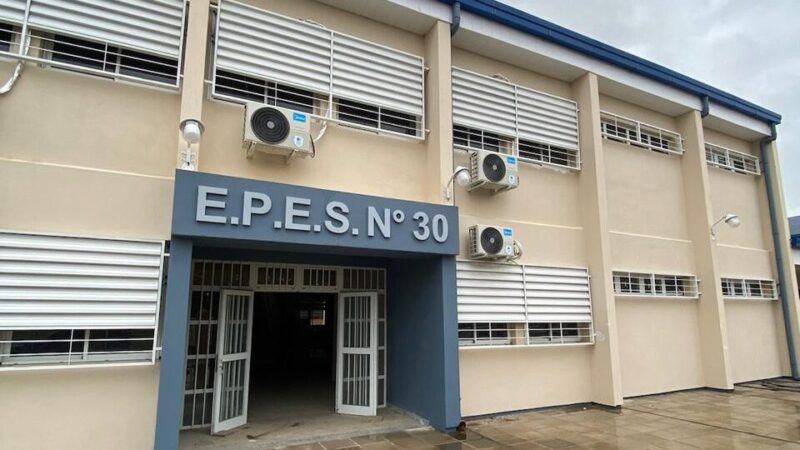El gobernador Gildo Insfrán inaugurará obras de ampliación en la EPES N° 30